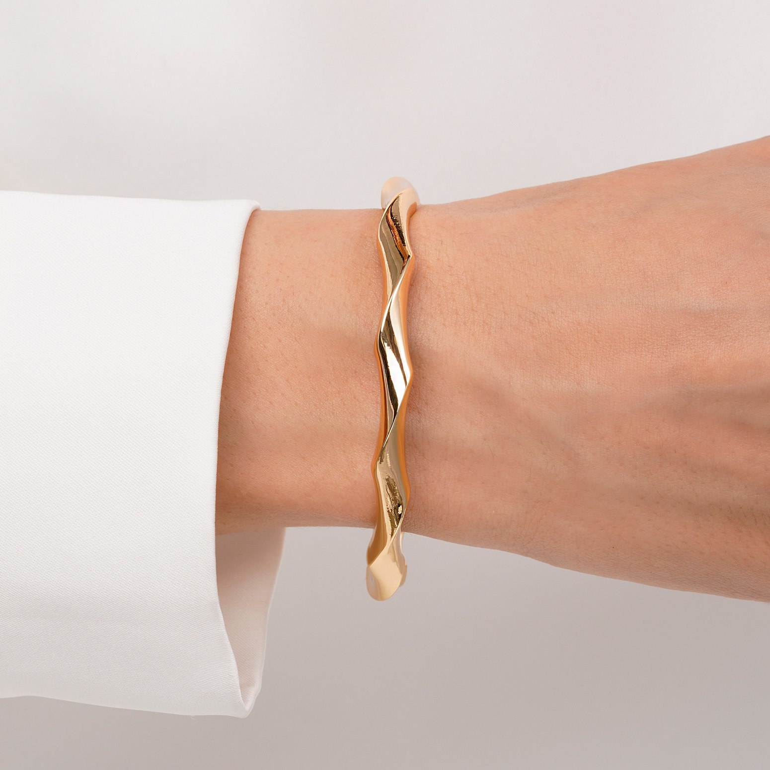 دستبند النگویی YSX طلایی