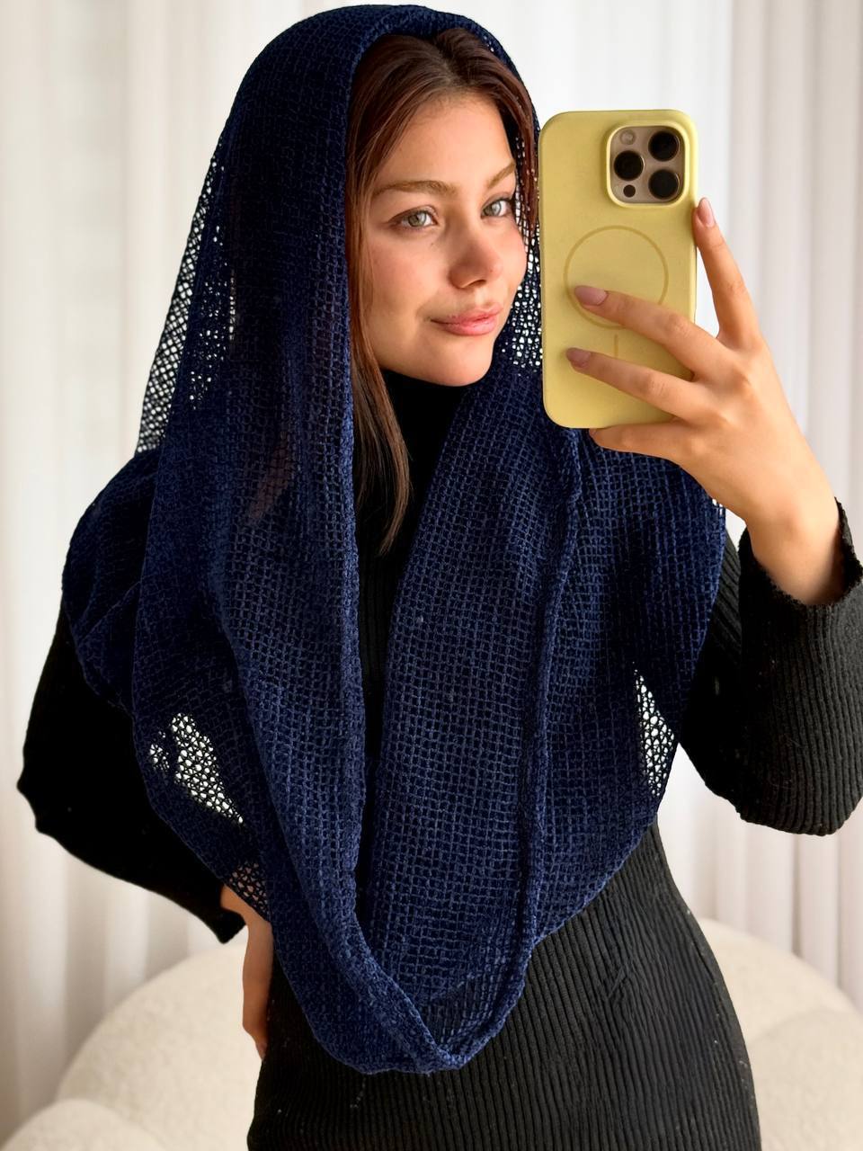 شال رینگی مخمل